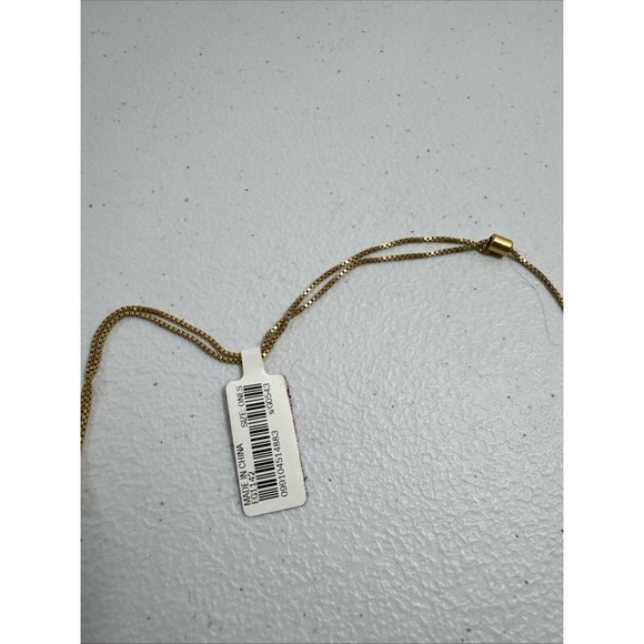 Madewell Supernova Wine Colored Tassel Statement Necklace Adjustable OLD STOCK - Picture 4 of 4